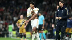 Jude Bellingham y su lesión sufrida ante Rayo Vallecano.