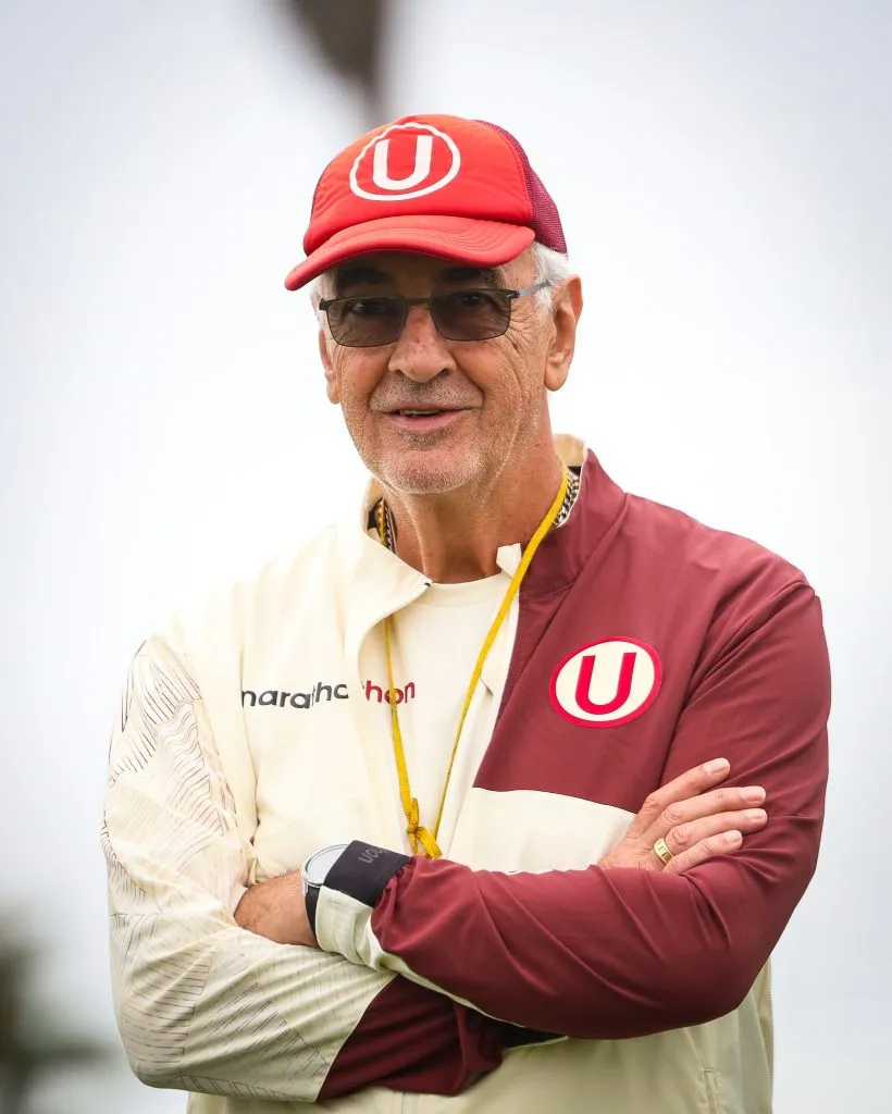 Fossati, actual entrenador de Universitario. (Foto: Universitario prensa)