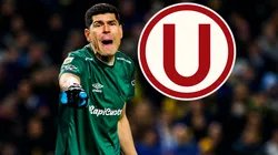 Universitario y Carlos Lampe.