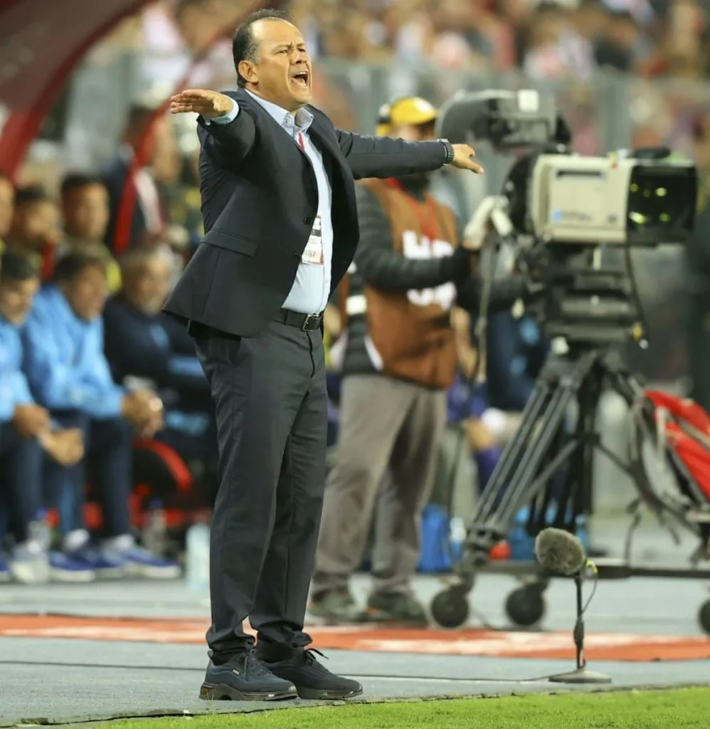Juan Reynoso, técnico de Perú. (Foto: Selección Peruana Prensa)