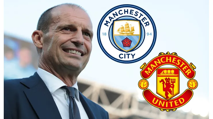 Massimiliano Allegri, Manchester United y Manchester City.