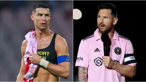 Cristiano Ronaldo y Lionel Messi.