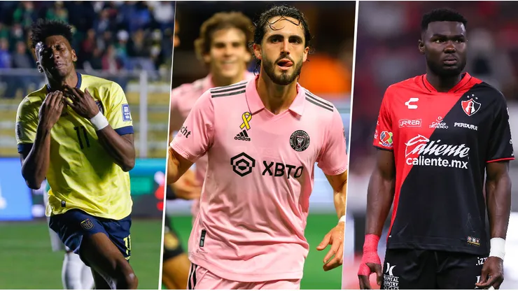 Así llegan los tres delanteros de la Selección de Ecuador