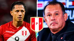 Gianluca Lapadula y Juan Reynoso.