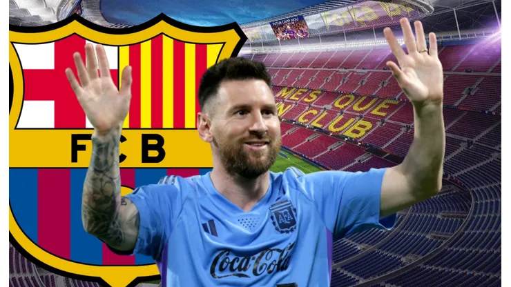 Lionel Messi, Barcelona y el Nou Camp Nou.