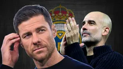 Xabi Alonso y Pep Guardiola.