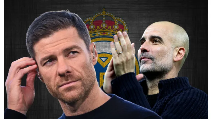 Xabi Alonso y Pep Guardiola.