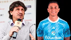 Jean Ferrari y Yoshimar Yotún.
