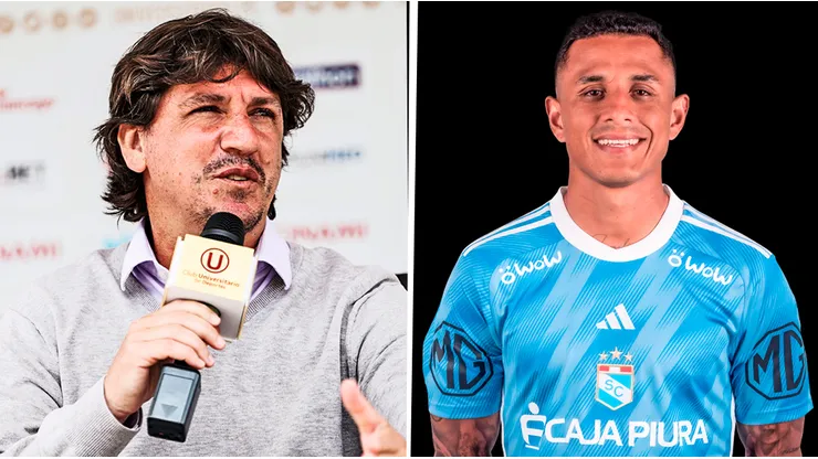 Jean Ferrari y Yoshimar Yotún.