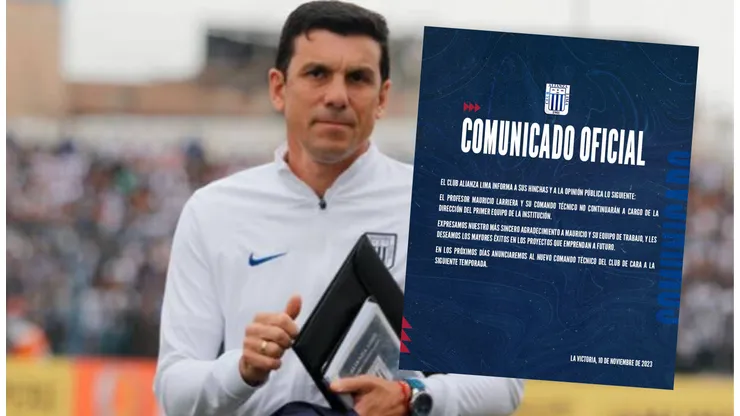 Mauricio Larriera es despedido de Alianza Lima oficialmente tras perder el tricampeonato