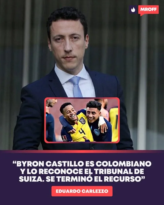 El abogado Eduardo Carlezzo habría dado la noticia a los medios chilenos. Foto: Mr. Offsider.