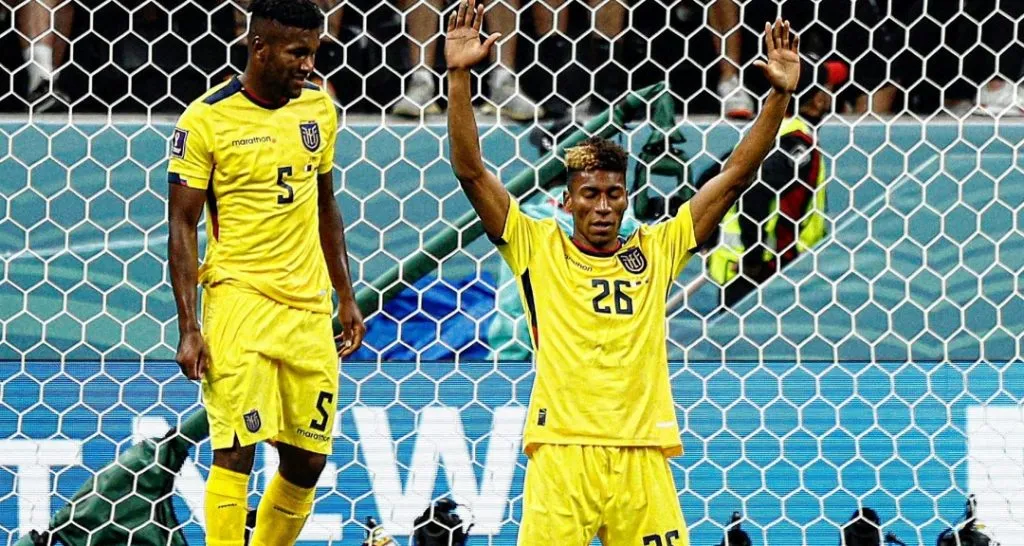 Kevin Rodríguez fue Mundialista con Ecuador en Qatar 2022.
