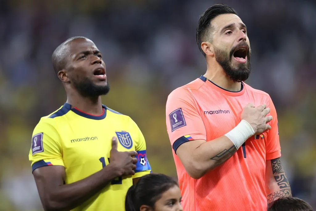 Hernán Galíndez tapó en el mundial de Qatar 2022 con la Selección de Ecuador. (Foto: GettyImages)