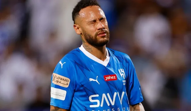 Neymar en uno de sus encuentros con Al-Hilal: Getty Images