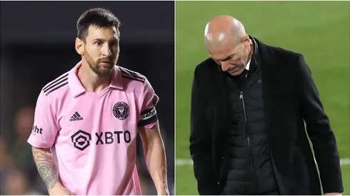 Leo Messi y Zinedine Zidane.