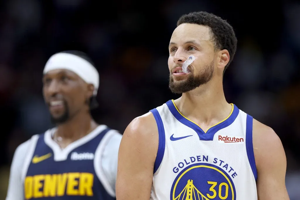 Acción para los Warriors en la NBA. (Foto: Getty)