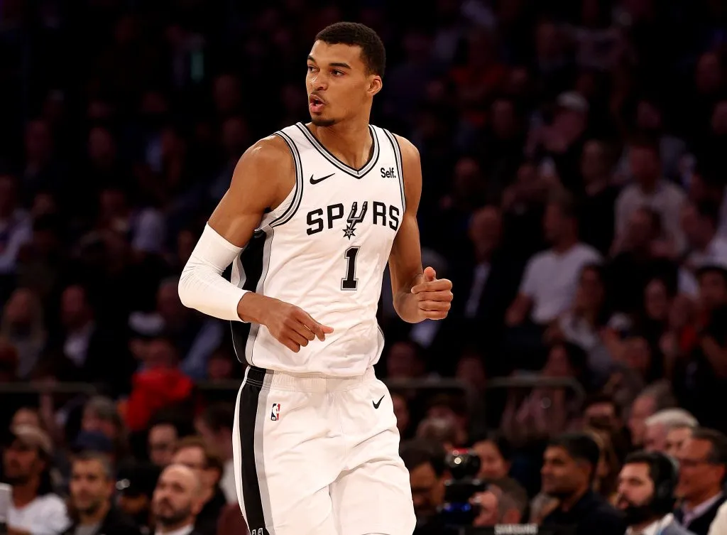 Nuevo partido de Wemby en Spurs. (Foto: Getty)