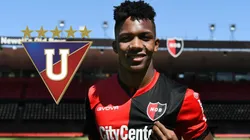 El delantero ecuatoriano fue vendido por Liga de Quito a Newell's