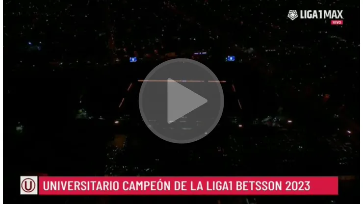 ¿Alianza Lima se vengó de Universitario apagando las luces del Estadio Matute?