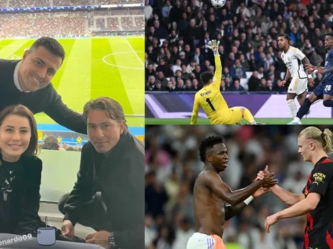 La agente de Haaland, en el Bernabéu