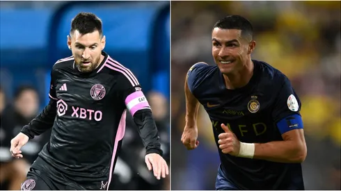 Leo Messi y Cristiano Ronaldo.