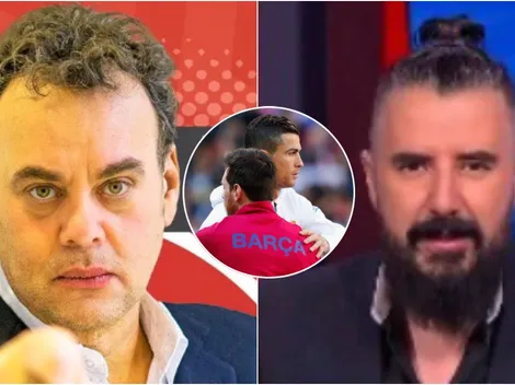 Faitelson y la respuesta perfecta a Morales por comparar a Messi con CR7