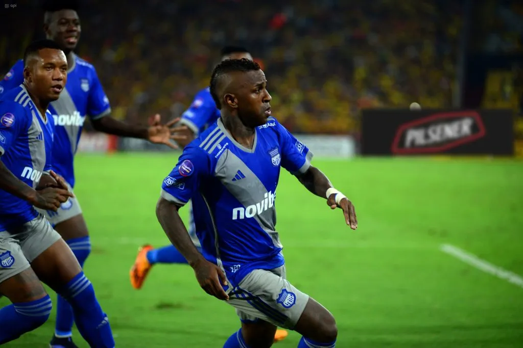 Miller Bolaños fue la gran figura de Emelec en el pasado Clásico del Astillero, donde anotó un doblete en la victoria de 3a1. (Foto: API)