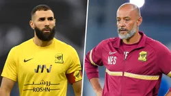 Benzema se peleó con Nuno en Al-Ittihad y provocó el despido del entrenador