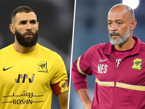 Benzema se peleó con Nuno en Al-Ittihad y provocó el despido del entrenador