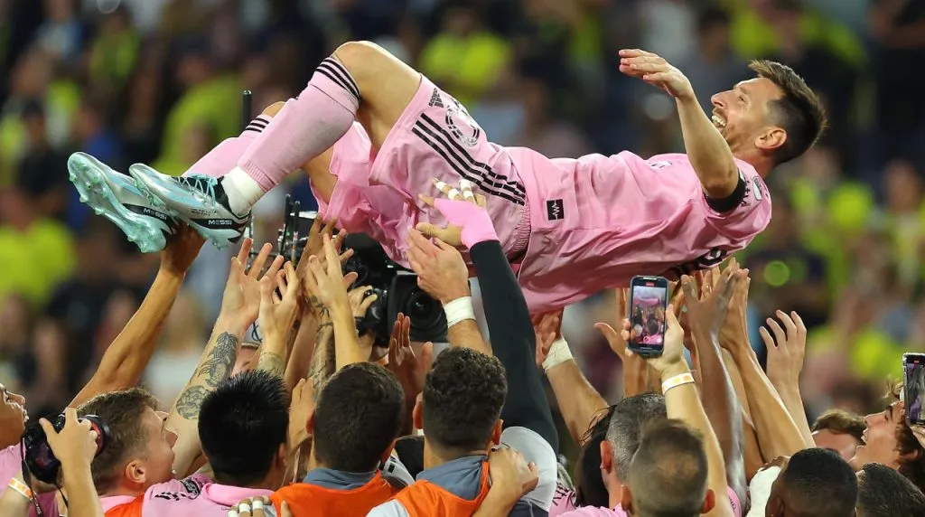 Messi anotó 10 goles en el primer título de Inter Miami. (Foto: Getty Images)