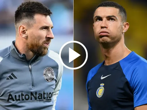 El video que nunca imaginaste: Messi y CR7 jugando en el mismo equipo