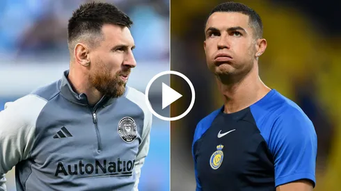 Lionel Messi y Cristiano Ronaldo.