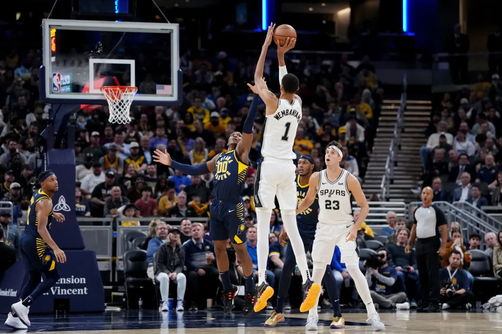 Nueva presentación de Wemby con los Spurs. (Foto: Getty)