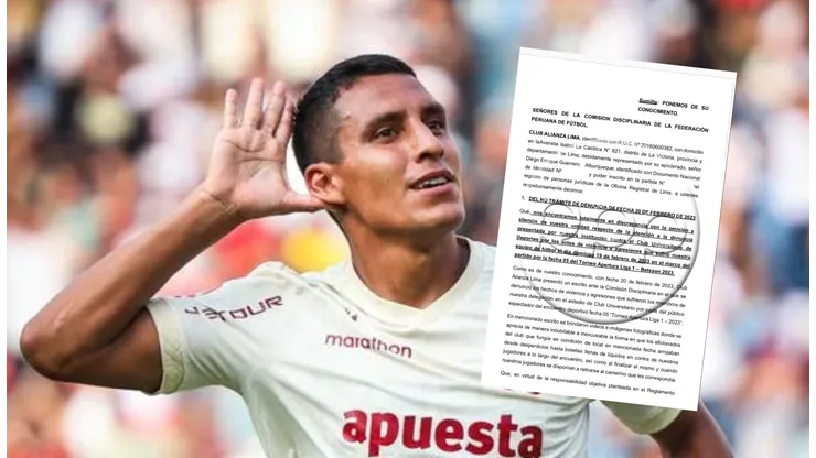 Por insultos pasados: Alianza Lima respondió con solicitud de sanción para Alex Valera