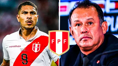 Paolo Guerrero y Juan Reynoso.