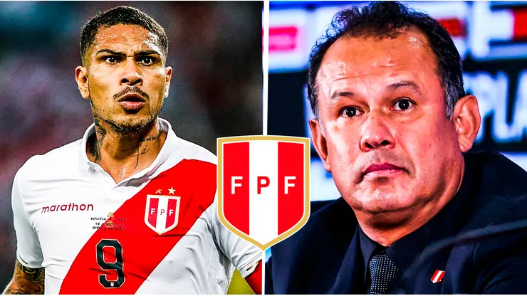 Paolo Guerrero y Juan Reynoso.