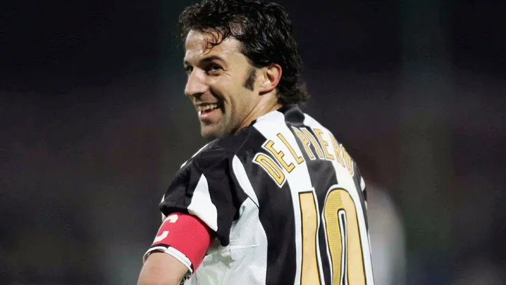Del Piero, leyenda de la Juventus y el fútbol mundial.