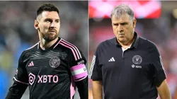 Lionel Messi y Gerardo Martino.