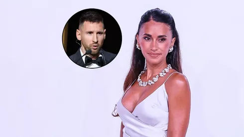 Lionel Messi y Antonela Roccuzzo.