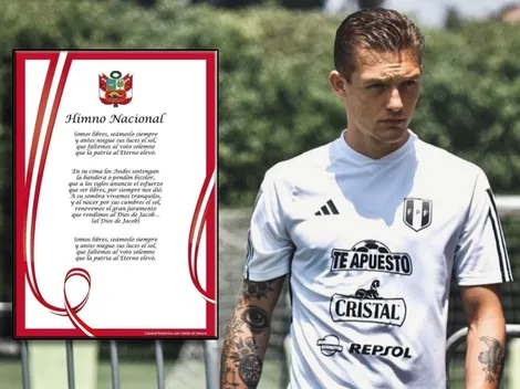 Oliver Sonne aprende el himno nacional y renueva su compromiso con la Selección Peruana