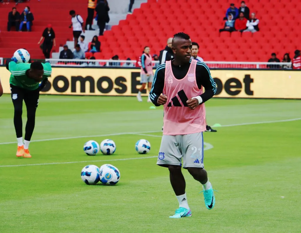 Miller Bolaños no ha entrenado con Emelec desde hace 2 semanas. (Foto: API)