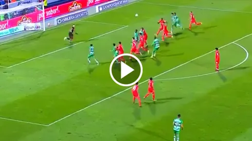 El central ecuatoriano abrió el marcador en la victoria de Santos.