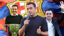 Xavi Hernández en Barcelona.
