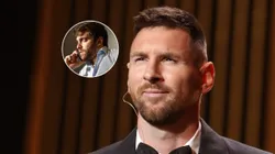 Fabrizio Romano y Lionel Messi.