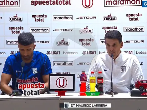 Mauricio Larriera rescata el ánimo y rebeldía de Alianza Lima ante la "U" en el monumental
