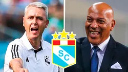 Tiago Nunes y Roberto Mosquera.