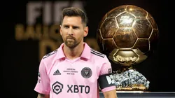 Lionel Messi y el Balón de Oro.