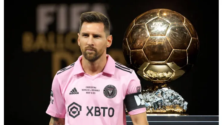 Lionel Messi y el Balón de Oro.