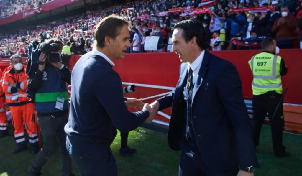 Julen Lopetegui y Unai Emery, los principales nombres para reemplazar a Ten Hag: Getty Images