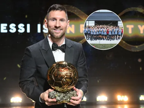Ni Inter, ni la Selección: El primer equipo donde Messi presentó el Balón de Oro